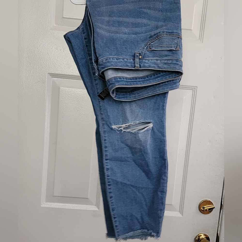 Ripped denim jeans size 24